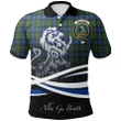 MacLaren Ancient Polo Shirts Tartan Crest Scotland Lion A30