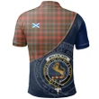 MacKintosh Hunting Weathered Polo Shirts Tartan Crest A30