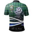 Kennedy Ancient Polo Shirts Tartan Crest Scotland Lion A30