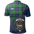 Graham of Menteith Modern Polo Shirts Tartan Crest A30