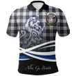 MacRae Dress Modern Polo Shirts Tartan Crest Scotland Lion A30