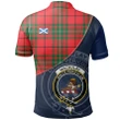 MacAulay Modern Polo Shirts Tartan Crest A30