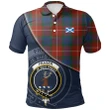 Fraser Ancient Polo Shirts Tartan Crest A30