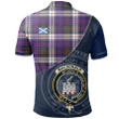 MacDonald Dress Modern Polo Shirts Tartan Crest A30