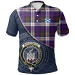 MacDonald Dress Modern Polo Shirts Tartan Crest A30
