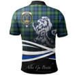 Gordon Ancient Polo Shirts Tartan Crest Scotland Lion A30