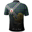 Farquharson Ancient Polo Shirts Tartan Crest Celtic Scotland Lion A30