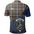 MacLaren Weathered Polo Shirts Tartan Crest A30