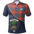 Hamilton Ancient Polo Shirts Tartan Crest A30