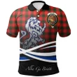 MacFie Polo Shirts Tartan Crest Scotland Lion A30
