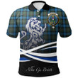 Fergusson Ancient Polo Shirts Tartan Crest Scotland Lion A30