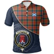 MacNaughton Ancient Polo Shirts Tartan Crest A30
