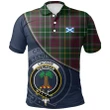 Crosbie Polo Shirts Tartan Crest A30