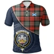 MacLachlan Weathered Polo Shirts Tartan Crest A30
