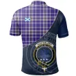 Ochterlony Polo Shirts Tartan Crest A30