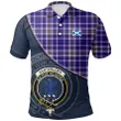 Ochterlony Polo Shirts Tartan Crest A30