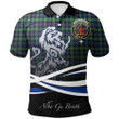 Farquharson Ancient Polo Shirts Tartan Crest Scotland Lion A30