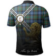 MacRae Hunting Ancient Polo Shirts Tartan Crest Celtic Scotland Lion A30