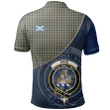 Haig Check Polo Shirts Tartan Crest A30