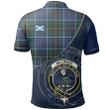 MacInnes Modern Polo Shirts Tartan Crest A30
