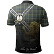 MacLellan Ancient Polo Shirts Tartan Crest Celtic Scotland Lion A30