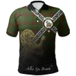 Maxwell Hunting Polo Shirts Tartan Crest Celtic Scotland Lion A30