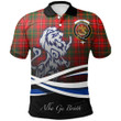 Hay Modern Polo Shirts Tartan Crest Scotland Lion A30