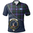 Guthrie Modern Polo Shirts Tartan Crest A30