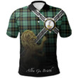 Wallace Hunting Ancient Polo Shirts Tartan Crest Celtic Scotland Lion A30
