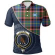Stirling & Bannockburn District Polo Shirts Tartan Crest A30