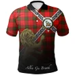 Maxwell Modern Polo Shirts Tartan Crest Celtic Scotland Lion A30