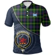 Farquharson Modern Polo Shirts Tartan Crest A30
