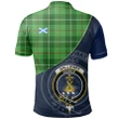 Galloway District Polo Shirts Tartan Crest A30