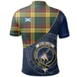 MacMillan Old Modern Polo Shirts Tartan Crest A30