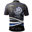 Fletcher of Dunans Polo Shirts Tartan Crest Scotland Lion A30