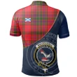 MacDougall Modern Polo Shirts Tartan Crest A30