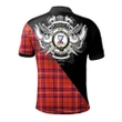 Rose Modern Clan Military Logo Polo Shirt K23
