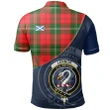 Lennox Modern Polo Shirts Tartan Crest A30
