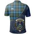 Fergusson Ancient Polo Shirts Tartan Crest A30