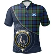 Fletcher Ancient Polo Shirts Tartan Crest A30
