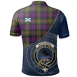 MacDonnell of Glengarry Modern Polo Shirts Tartan Crest A30