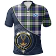 Gordon Dress Modern Polo Shirts Tartan Crest A30