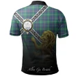 Inglis Ancient Polo Shirts Tartan Crest Celtic Scotland Lion A30