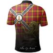 Scrymgeour Polo Shirts Tartan Crest Celtic Scotland Lion A30