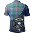 Pitcairn Hunting Polo Shirts Tartan Crest A30