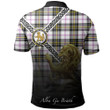 MacPherson Dress Modern Polo Shirts Tartan Crest Celtic Scotland Lion A30