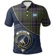 MacMillan Hunting Modern Polo Shirts Tartan Crest A30