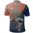 MacDougall Ancient Polo Shirts Tartan Crest A30