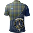 MacLellan Ancient Polo Shirts Tartan Crest A30