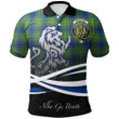 Johnston Ancient Polo Shirts Tartan Crest Scotland Lion A30
